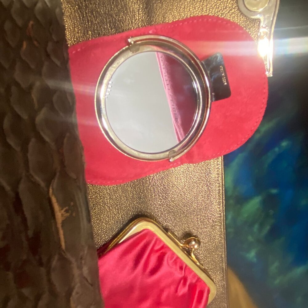 Judith Leiber Limited Edition Authentic Python Rare Double Flap Python Handbag - Picture 8 of 13